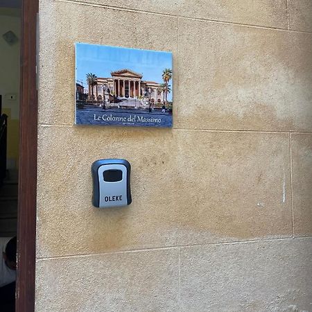 Le Colonne Del Massimo Apartment Палермо Экстерьер фото